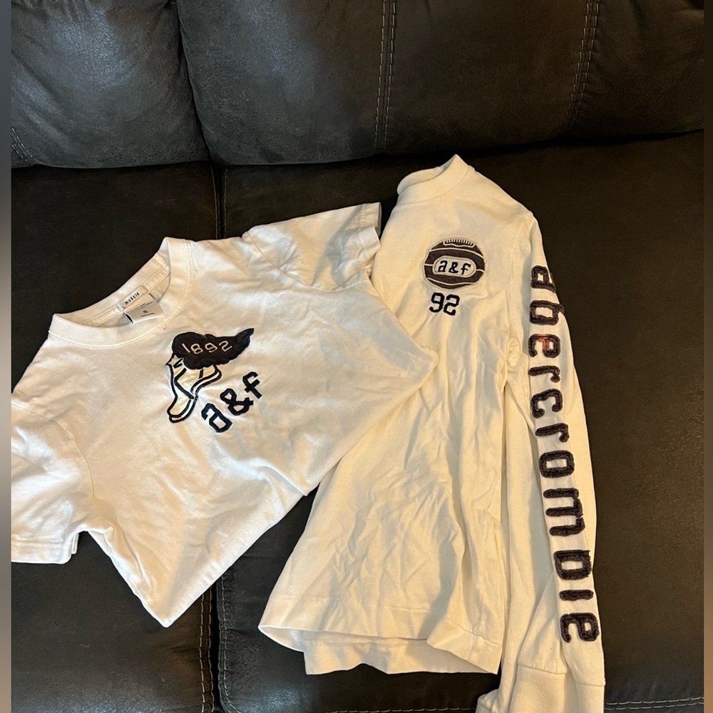 Abercrombie boys shirts size small